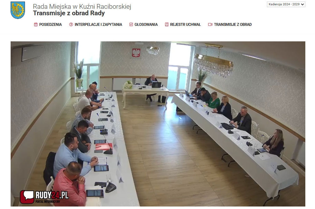 XVI sesja w dniu 22 maja 2025 r., godz. 15:30 w sali USC w Urzędzie Miejskim w Kuźni Raciborskiej. Zapraszamy do oglądania!!!  